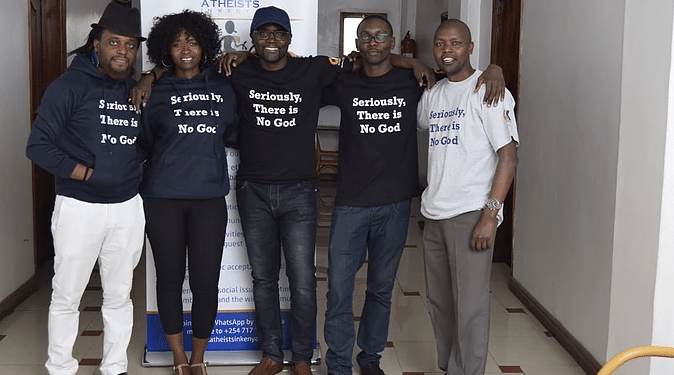 Former Mp Wants Atheists Society De-Registered For Criticizing First Lady Members Of The Atheists Society Of Kenya At A Past Event.photo/Aik