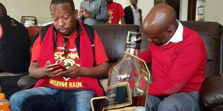Mike Sonko Asks Kenyans To Pray For Him So He Can Stop Drinking Alcohol