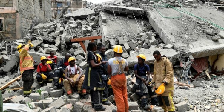 Five Killed In Nairobi Building Collapse Nairobi