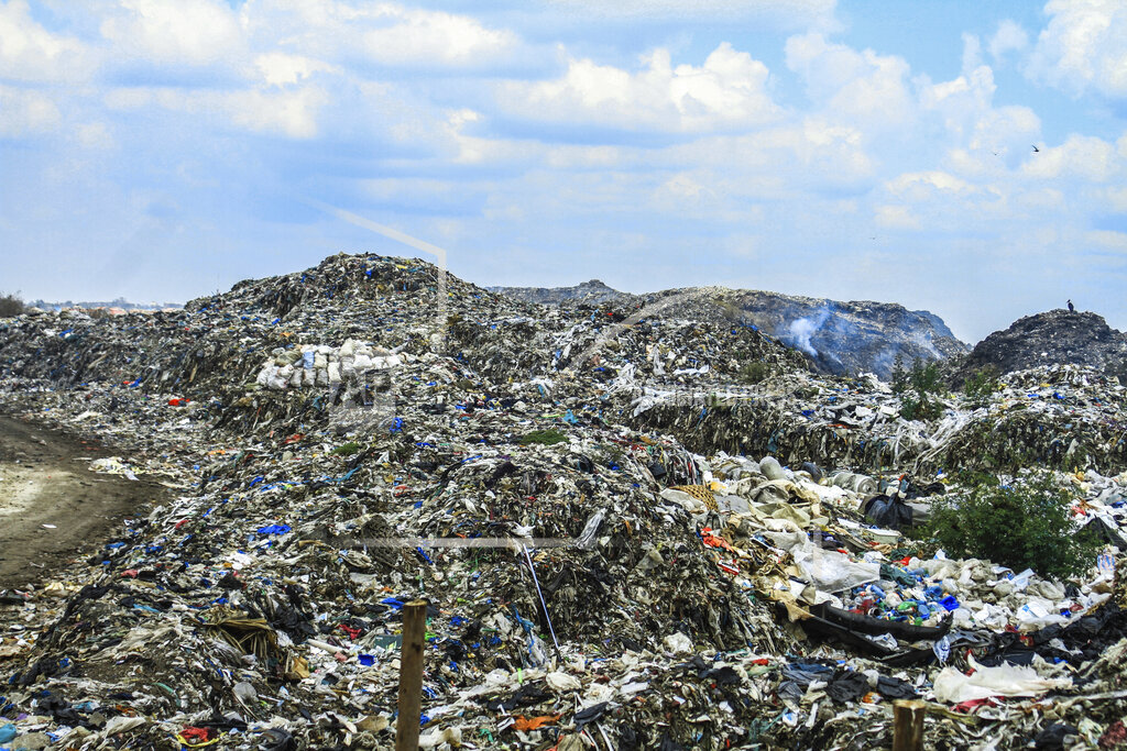 A View Of Dandora Dumpsite Located In The Outskirts Of Nairobi. It Is Nairobi'S Biggest Dumpsite, Receives An Average Of 3,000 Metric Tonnes Of Waste Daily, Most Of It Being Mixed Waste Composed Of Largely Compostable, Metal, Electronic, Plastic Among Others. Photo: Ap