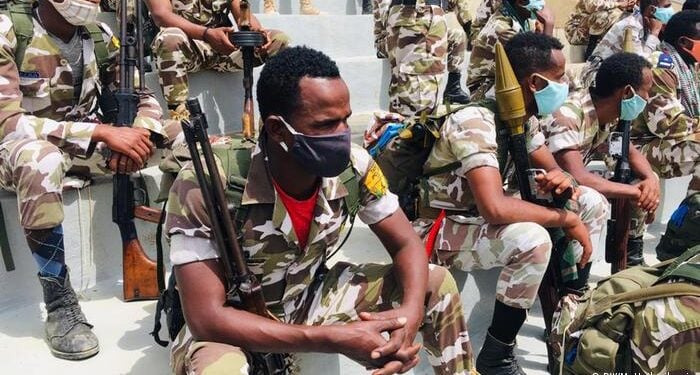 Ethiopian Federal Soldiers On A &Quot;Peace-Keeping&Quot; Mission. The Warring Parties Reached A Peace Deal Earlier This Month.
Photo: Courtesy