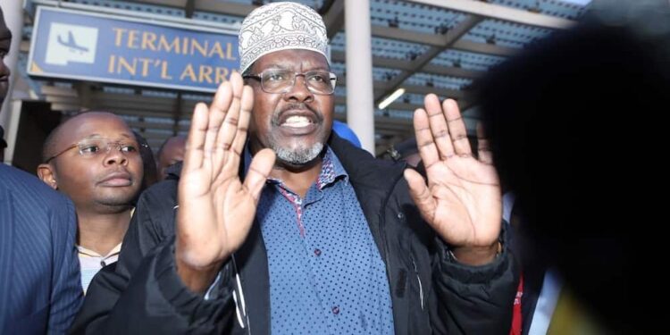 Don'T Mobilize Youths To Stone Me In Kisumu- Miguna Warns Odm Mps Lawyer Miguna Miguna Says He Is On A Mission To Liberate Luo Nyanza From The Odinga Family Control.photo/Courtesy