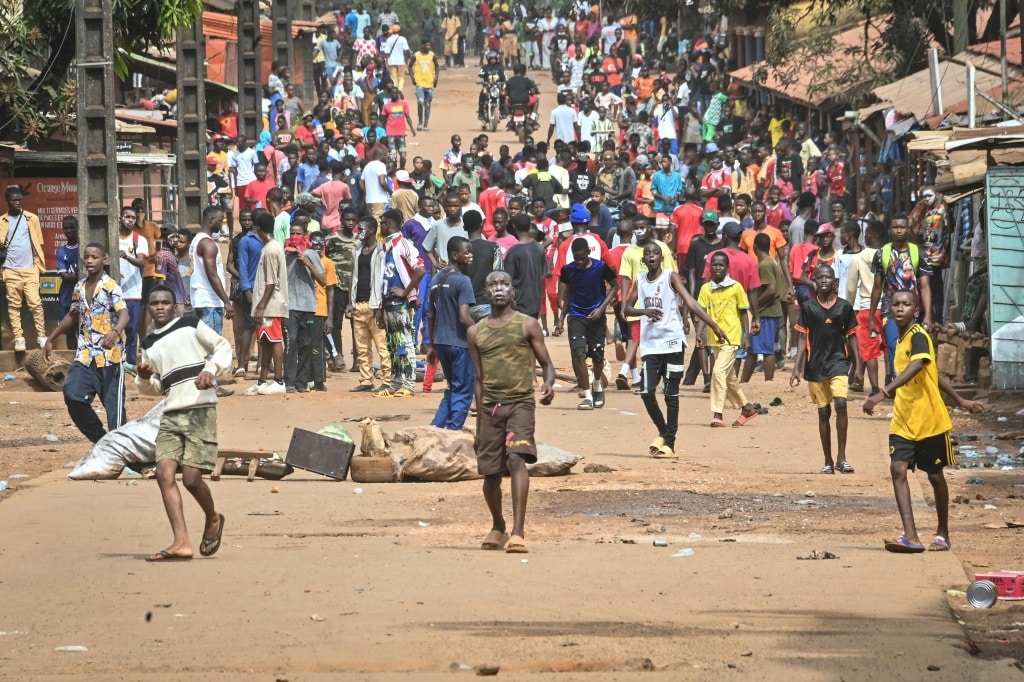 Protesters Called For A Civilian-Led Government | Afp