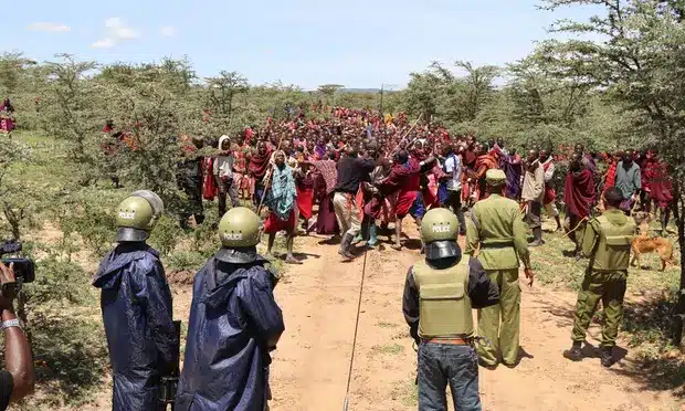 A Melee Between Maasai Pastoralists And Security Officers In Loliondo, Tanzania.
Photo: Courtesy