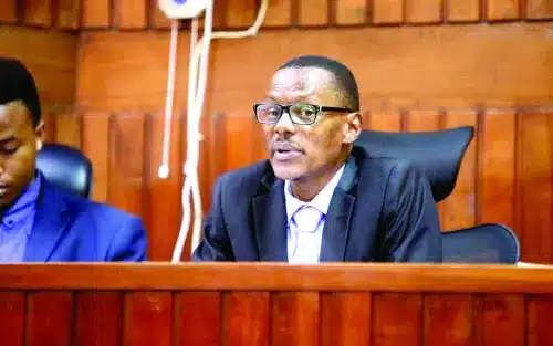 Senior Principal Magistrate Vincent Adet.photo/Courtesy