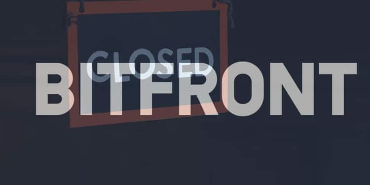 Trading On Bitfront Will Be Suspended By The End Of The Year.
Photo: Courtesy