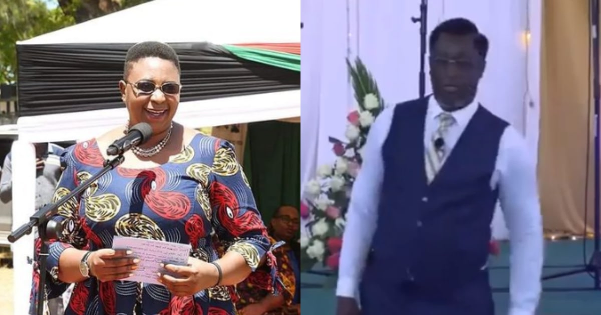 Jumwa Demanded An Apology From The Pastor Who Called Her A Witch. Photo: Aisha Jumwa/Youtube.