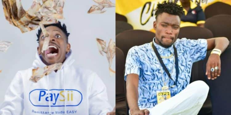 Eric Omondi Asked The Artist To Apologise And Delete The Video From Youtube. Photo: Eric Omondi/Screenshot Dnc/Instagram.