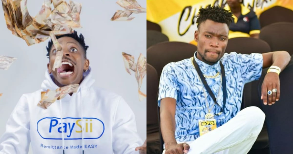 Eric Omondi Asked The Artist To Apologise And Delete The Video From Youtube. Photo: Eric Omondi/Screenshot Dnc/Instagram.