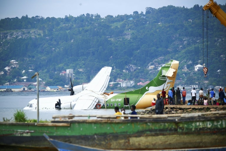 Tanzania Plane Wreckage Removed From Lake Victoria