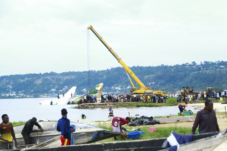 Tanzania Plane Wreckage Removed From Lake Victoria