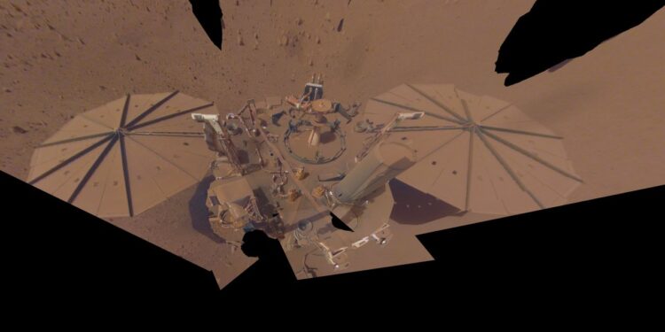 Nasa Terminates The Insight Lander’s Mission A Selfie Taken By Nasa'S Insight Mars Lander On April 24. Photo/ Nasa