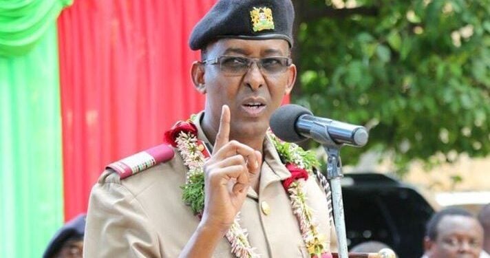 Rift Valley Regional Commissioner Mohamed Maalim.all Regional Commissioners Have Been Recalled Back To Nairobi.photo/Courtesy