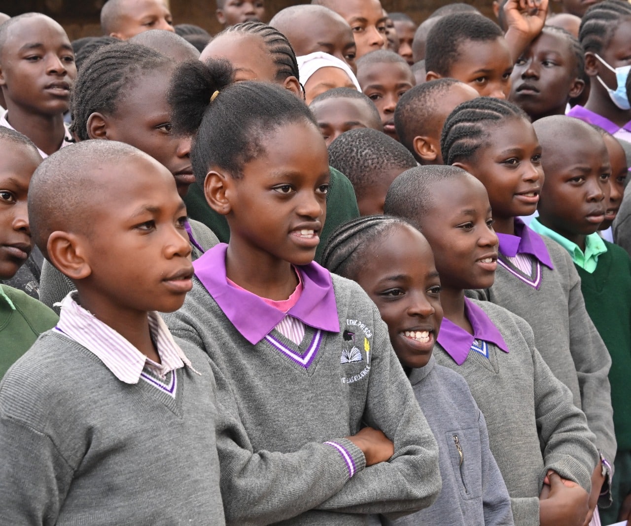 Pupils At Joseph Kangethe Primary School In Nairobi. Atwoli Wants The Country To Revert Back To The 8-4-4 System.photo/Courtesy