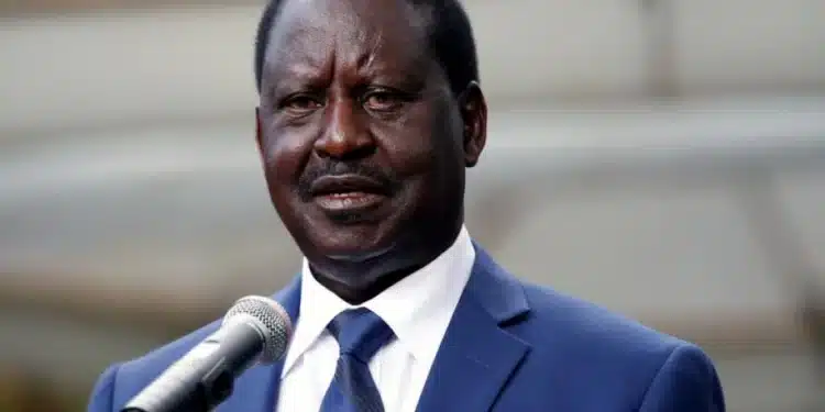 Raila Says Chebukati Should Be Prosecuted And Jailed For Allegedly Bungling The August Polls.photo/Courtesy