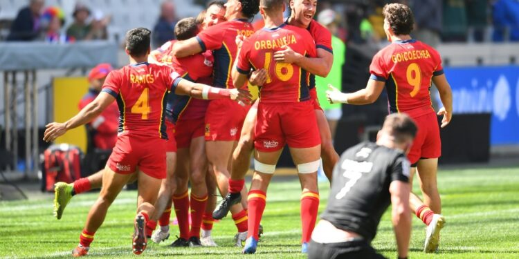Spain Shock New Zealand At World Rugby Sevens Spain