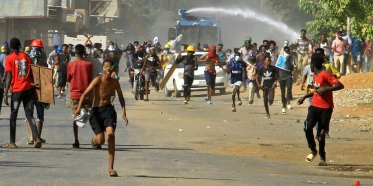 Protests In Sudan Against Deal To End Post-Coup Crisis Sudan