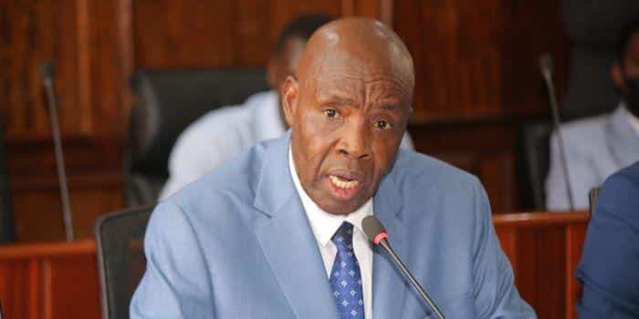 Education Cs Ezekiel Machogu.photo/Courtesy