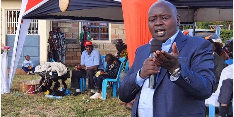 Charargei Says Chebukati Deserves Appointment To Govt' Nandi Senator Samson Cherargei. Photo/Courtesy