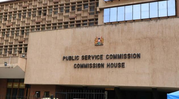 Public Service Commission Headquarters In Nairobi.a Report Tabled In Parliament Shows That Male Officers Take A Huge Chunk Of Promotions In The Service.photo/Courtesy