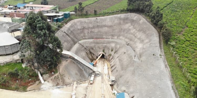 End Of Nairobi Water Woes As Northern Collector Tunnel Set For Launch Phase One Of The Northern Water Collector Tunnel While Under Construction.the Project Is Set To Be Launched Next Month.photo/Courtesy