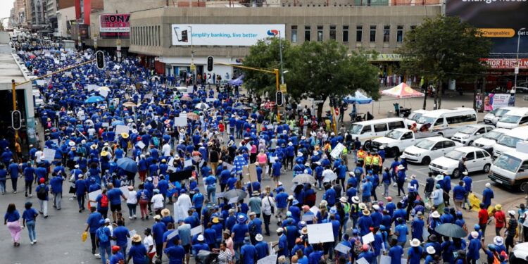 Thousands Protest South Africa'S Energy Crisis South Africa