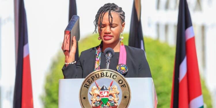 Diaspora Affairs Principal Secretary Roseline Njogu Said No Kenyan Was Reported Dead Or Injured During The Tragic Earthquake That Happened In Turkey And Syria On Monday, February 7.Photo/Courtesy.