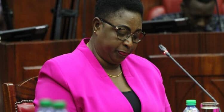Court Withdraws Ksh19M Case Against Cs Aisha Jumwa Cs Aisha Jumwa.photo/Courtesy