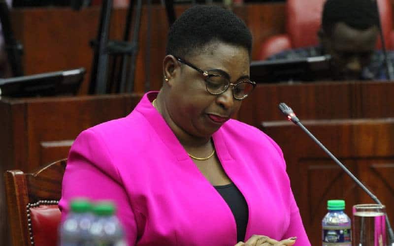 Cs Aisha Jumwa.photo/Courtesy