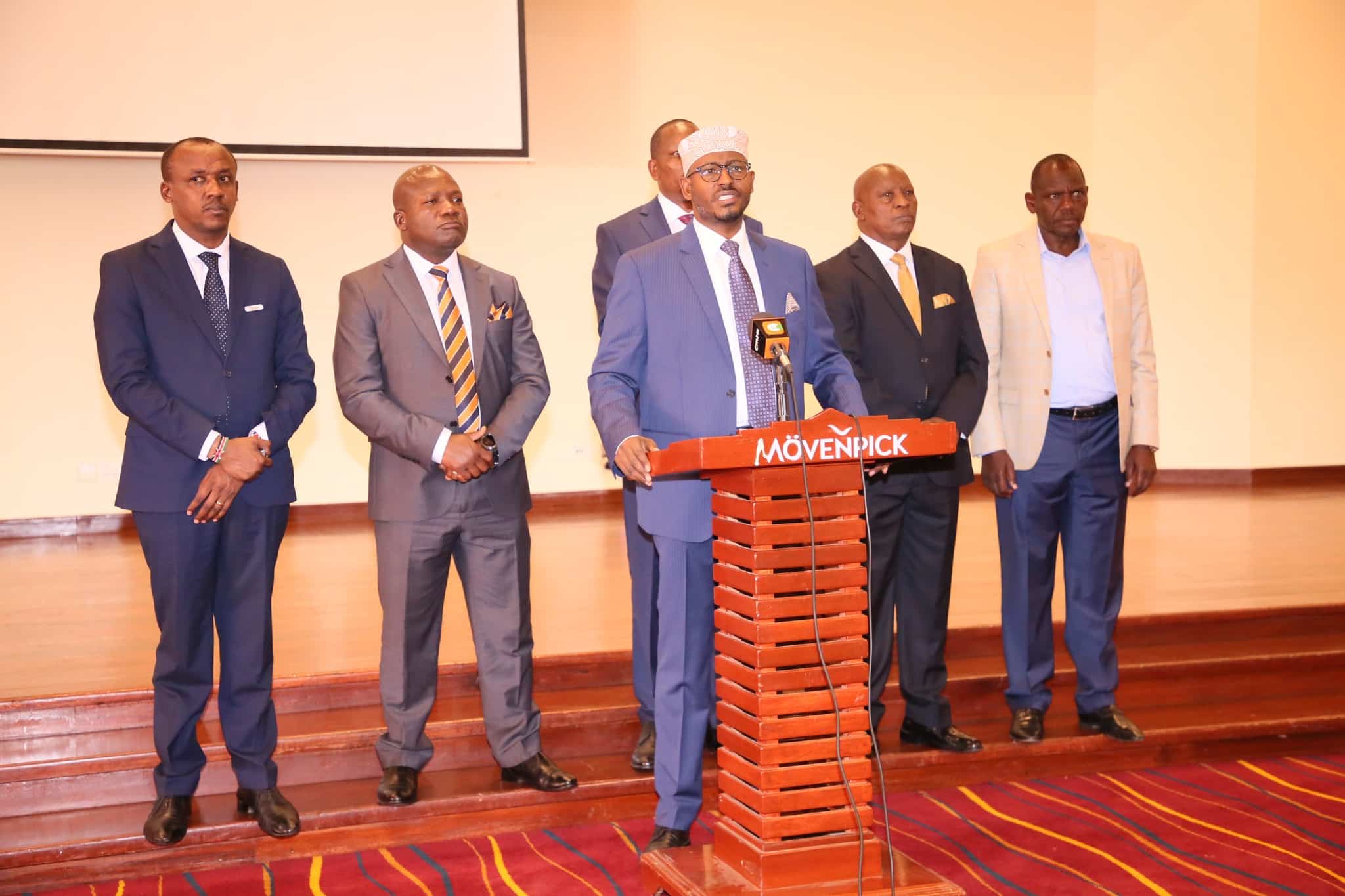 A Section Of Governors During A Press Briefing In Nairobi On Wednesday.photo/Cog