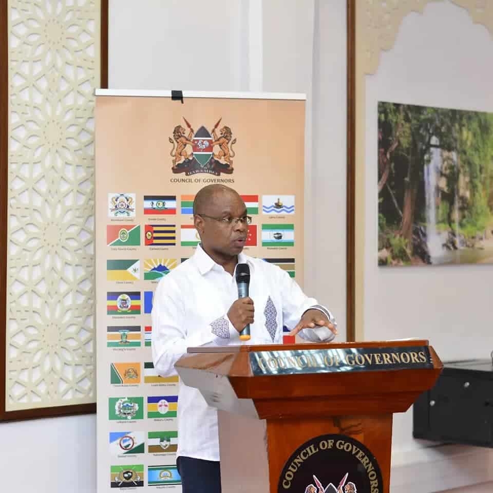 Senate Speaker Amason Kingi.photo/Parliament Of Kenya