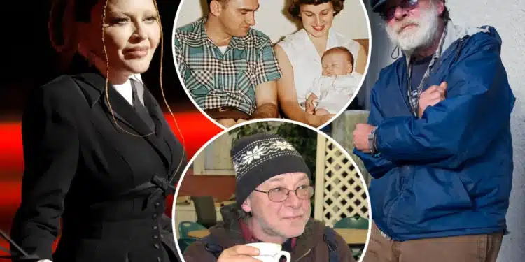 Madonna, Elder Brother Anthony :Photo/Courtesy