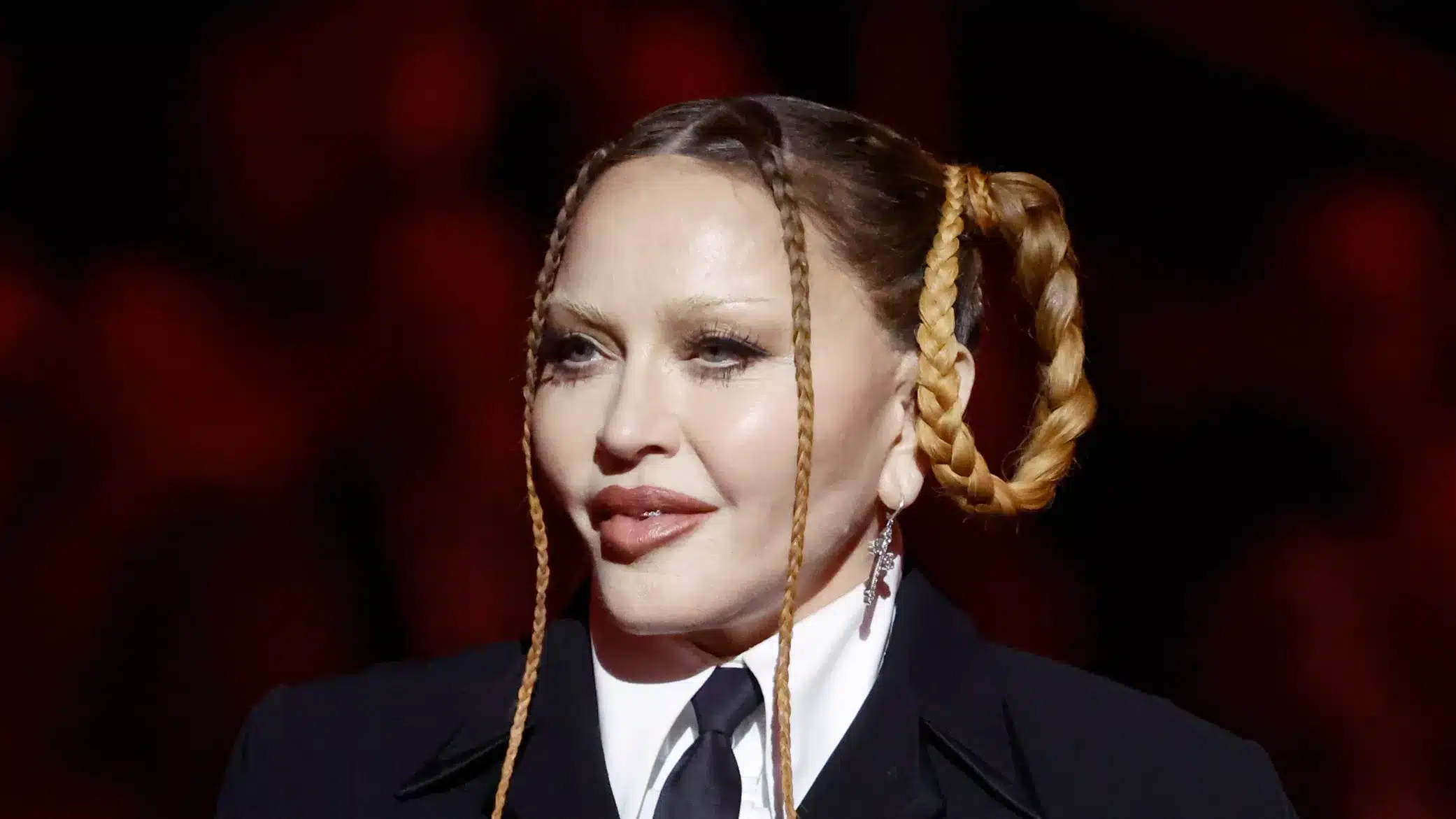 Madonna During The 65Th Grammys 
Photo Courtesy