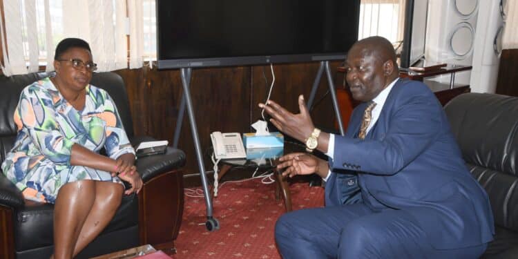 Kisumu Senator: I Don'T Regret Working With Ruto Kisumu Senator Prof Tom Ojienda And Gender Cs Aisha Jumwa.photo/Courtesy