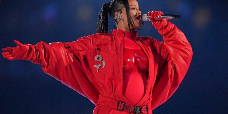 Rihanna During Her Super Bowl Performance
Photo Courtesy