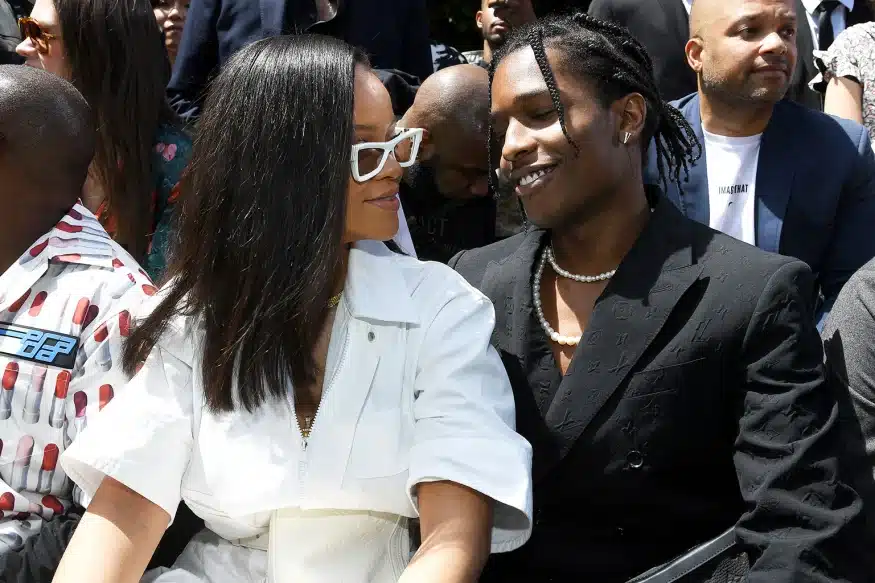 Barbadian Singer Rihanna With The Love Of Her Life, A$Ap Rocky :Photo/Courtesy