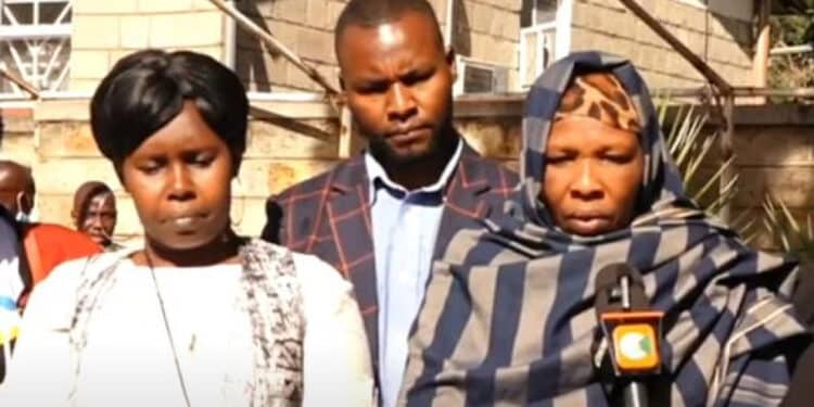 Police Say 12-Year-Old Boy From Eldoret Was Sodomised Before His Murder The Family Of Emmanuel Kimtai Addressing The Press After His Autopsy.photo/Courtesy