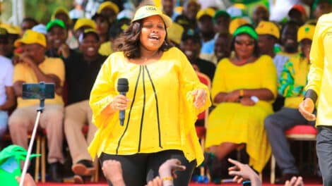 Millicent Omanga Has Been Nominated As The Cas For Interior. Photo/Courtesy