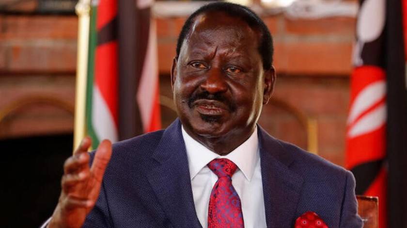 Azimio La Umoja One Kenya Alliance Leader Raila Odinga.photo/Courtesy