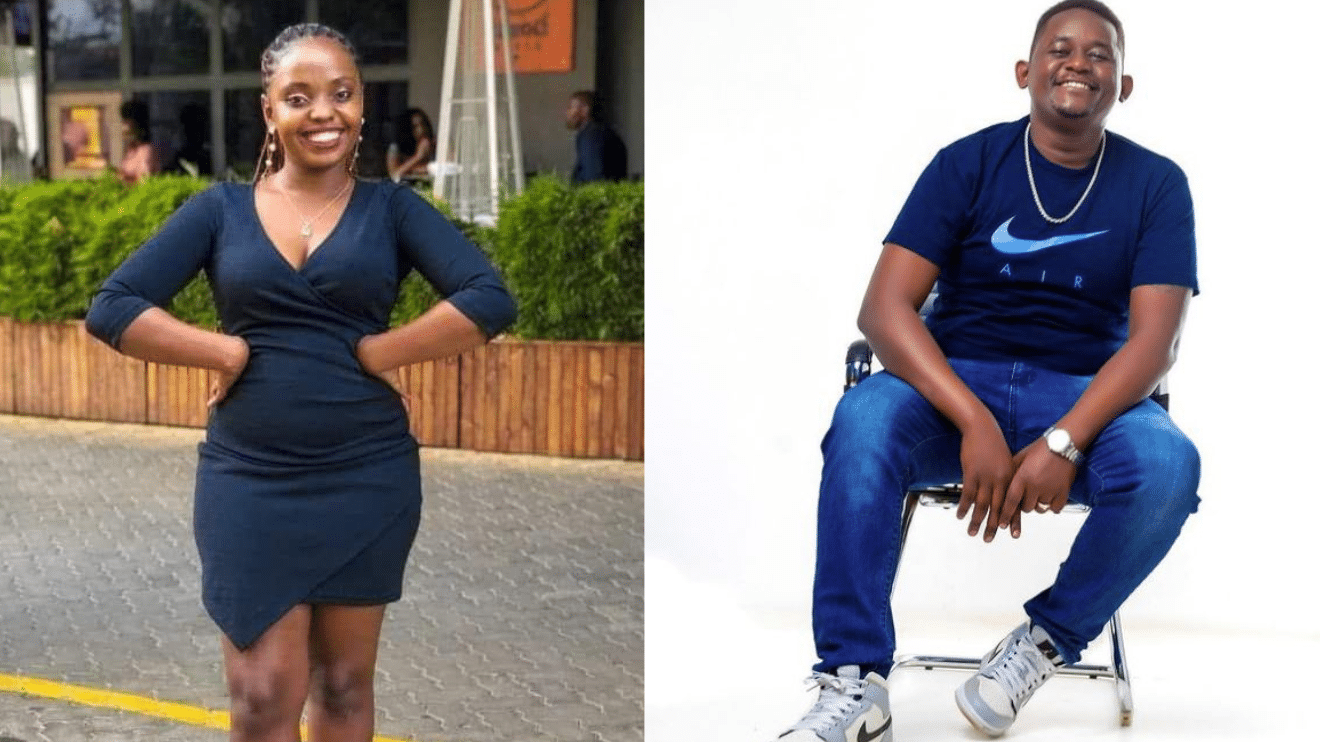 The Late Brenda Kawira Alongside Her Boyfriend Dj Dela :Photo/Courtesy
