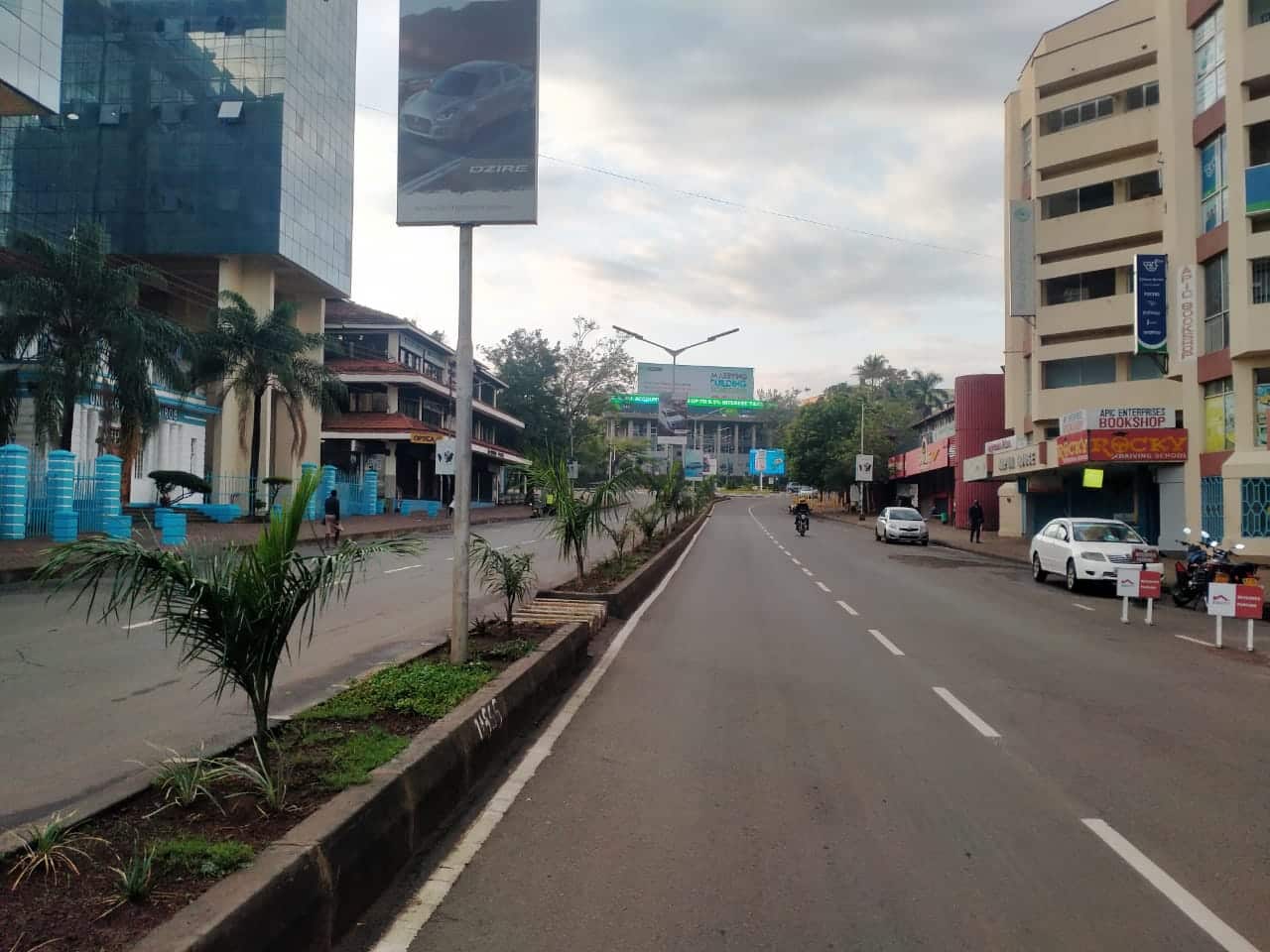 A Deserted Kisumu Central Business District. Photo/Courtesy