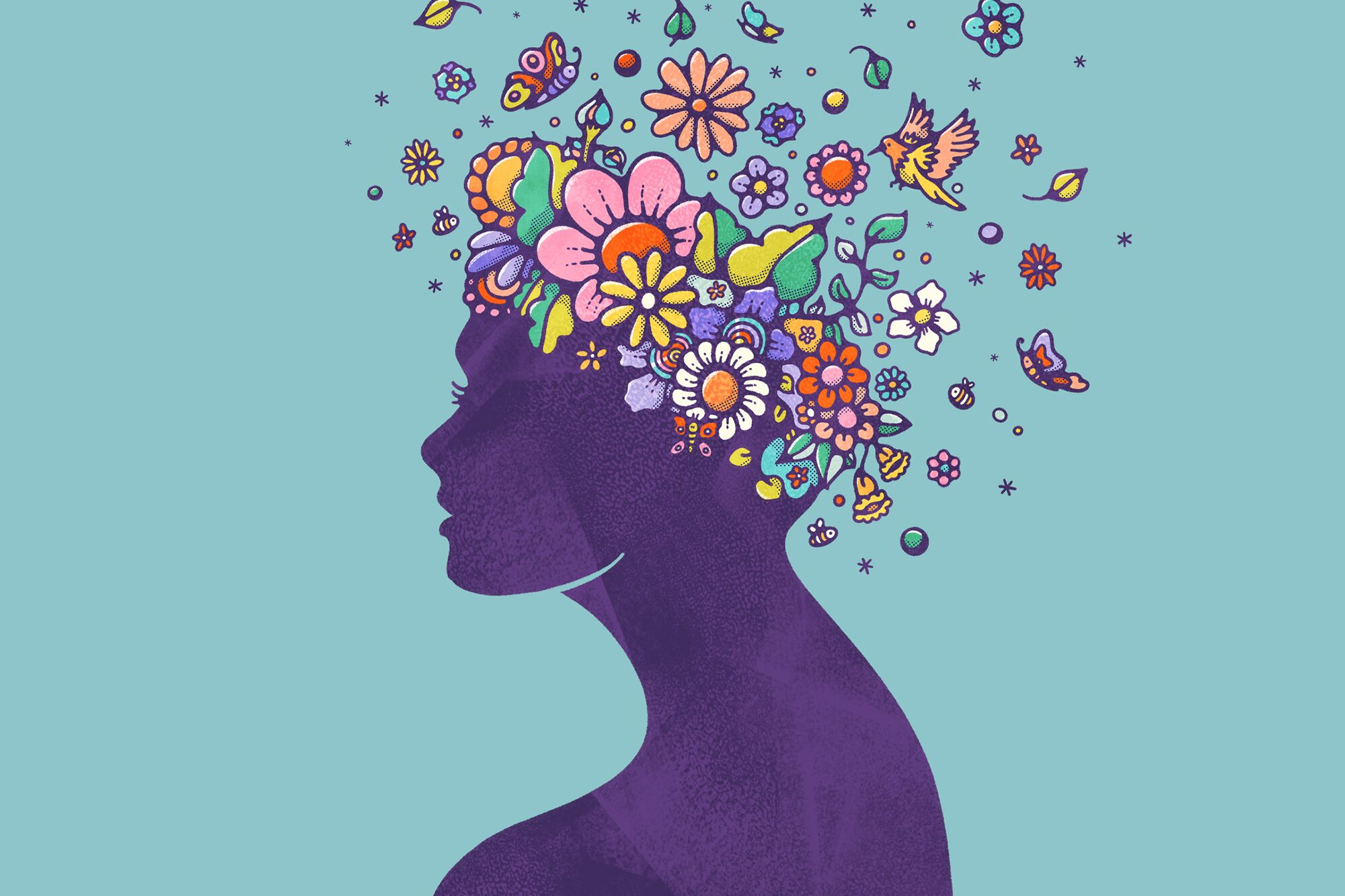 A Mental Wellness Illustration: Photo/Courtesy