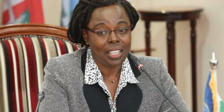 Controller Of Budget Margaret Nyakango Says She Was Forced To Sign For The Release Of The Funds Days To The Elections.photo/Courtesy
