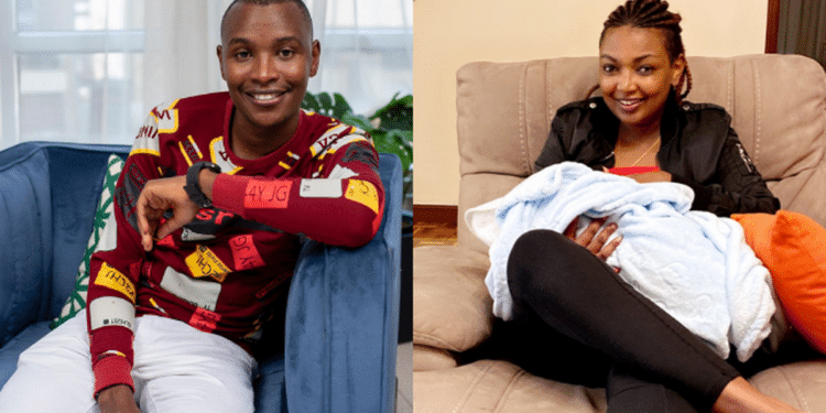 Samidoh Introduces Karen Nyamu As The Mother Of His Child At Burial Musician Samidoh And Senator Karen :Photos/Courtesy