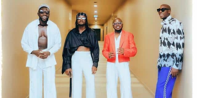 Members Of The Four-Boy Band Sauti Sol :Photo/Courtesy
