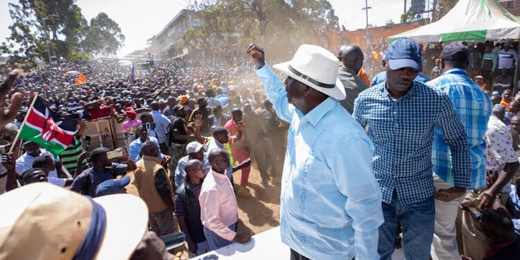 Azimio Leader Raila Odinga.photo/Courtesy