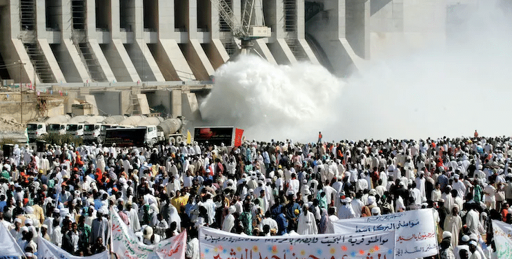 The Opening Of A Hydro-Electric Dam On The Nile River At Merowe, North Of Khartoum, In 2009 |  Ashraf Shazly/Afp Via Gettyimages