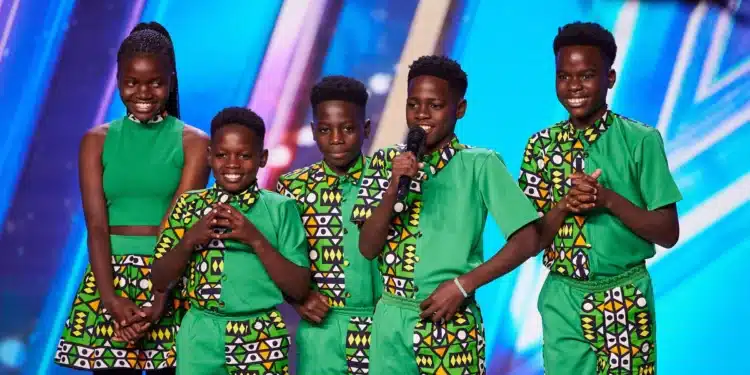 Ghetto Kids Make History With Golden Buzzer Win On Britain'S Got Talent Ugandan Ghetto Kids At The Britian'S Got Talent Show :Photo/Courtesy
