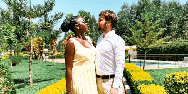 Lovebirds Akothee And Omosh :Photo/Courtesy