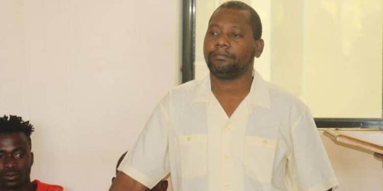 Controversial Pastor Paul Mackenzie Nthenge At The Malindi Chief Magistrates Court On Monday 6, May 2019.Photo/Courtesy